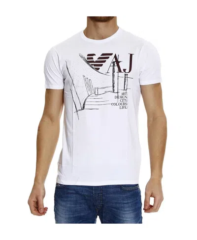 ARMANI JEANS LOGO DETAILS T-SHIRT