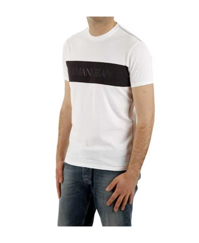 ARMANI JEANS LOGO DETAILS T-SHIRT