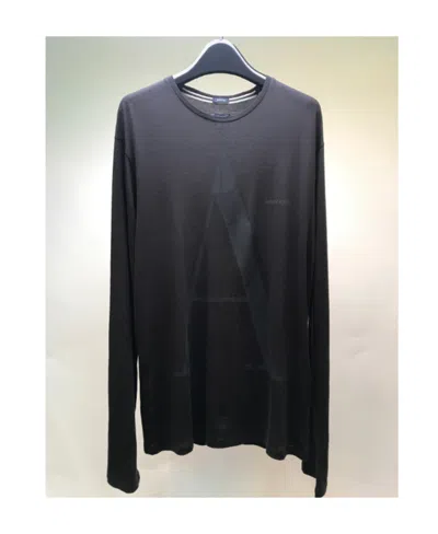ARMANI JEANS LOGO LONG-SLEEVED T-SHIRT