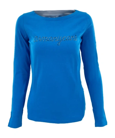 ARMANI JEANS LOGO LONG-SLEEVED T-SHIRT