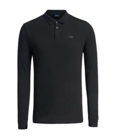 ARMANI JEANS LOGO POLO SHIRT