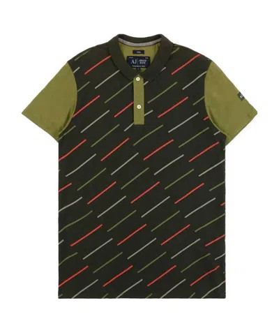ARMANI JEANS LOGO POLO SHIRT