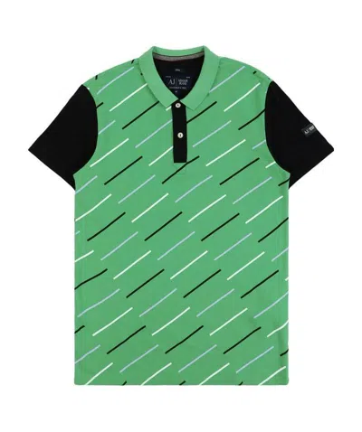 ARMANI JEANS LOGO POLO SHIRT