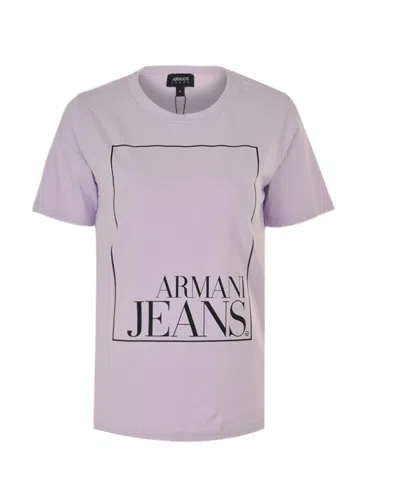 ARMANI JEANS LOGO PRINTED T-SHIRT