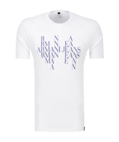 ARMANI JEANS LOGO PRINTED T-SHIRT
