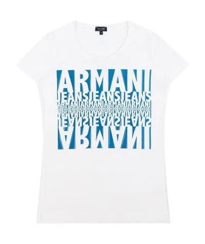 ARMANI JEANS LOGO PRINTED T-SHIRT