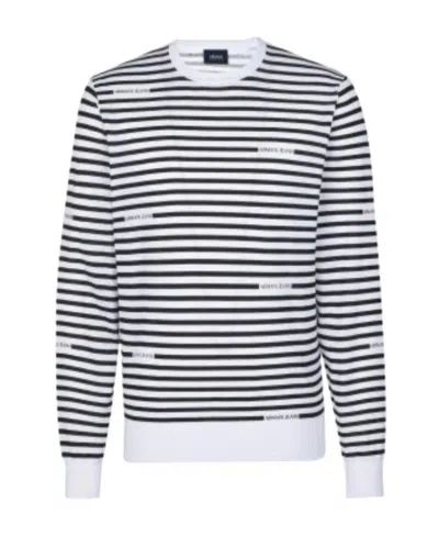 ARMANI JEANS LOGO PULLOVER