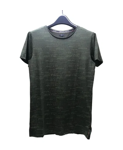 ARMANI JEANS LOGO ROUND NECK T-SHIRT