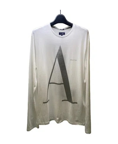 ARMANI JEANS LOGO T-SHIRT WITH ROUND NECK
