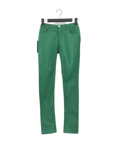 ARMANI JEANS LOGO ZIPPER JEANS PANTS