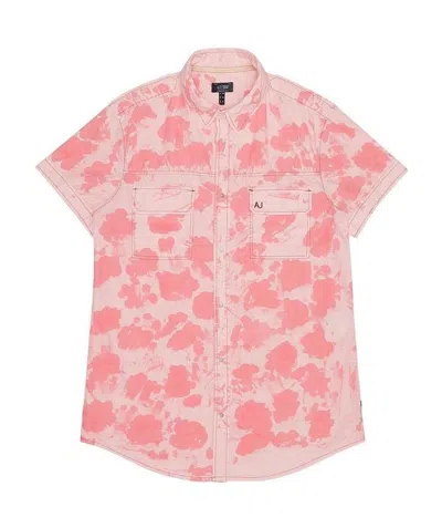ARMANI JEANS PRINTED SHORT-SLEEVED SHIRT