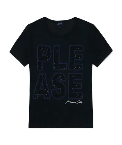 ARMANI JEANS PRINTED T-SHIRT