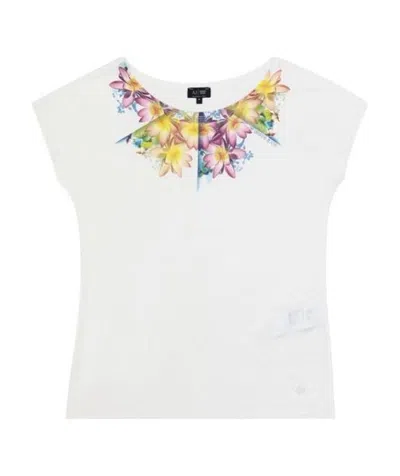 ARMANI JEANS PRINTED T-SHIRT WITH ROUND NECK