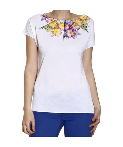 ARMANI JEANS PRINTED T-SHIRT WITH ROUND NECK