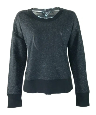 ARMANI JEANS ROUND-NECK LONG-SLEEVED SWEATER