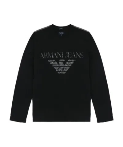 ARMANI JEANS ROUND-NECKED LOGO T-SHIRT