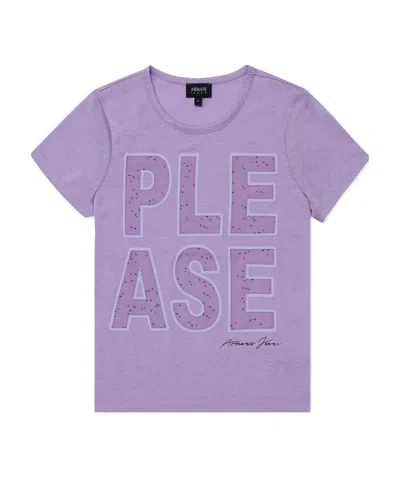 ARMANI JEANS ROUND COLLAR LOGO T-SHIRT