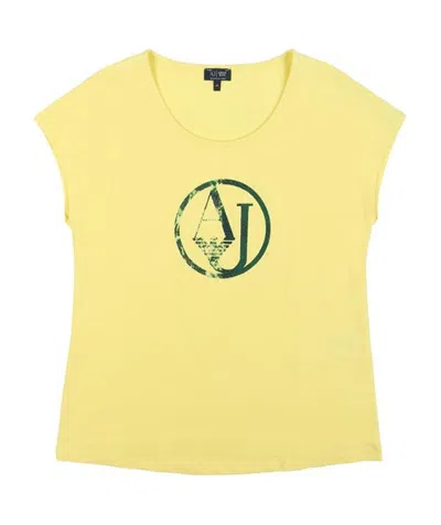 ARMANI JEANS ROUND-NECKED LOGO T-SHIRT