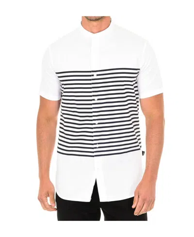 ARMANI JEANS STRIPED DETAIL SHIRT