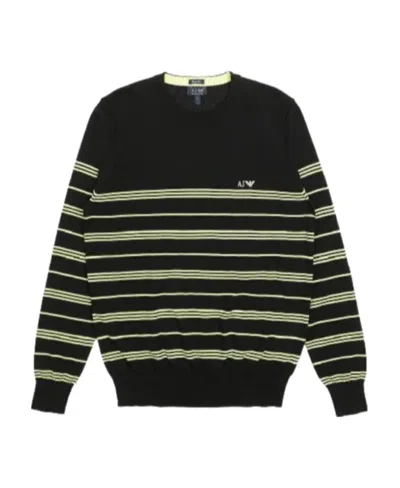 ARMANI JEANS STRIPED SWEATER