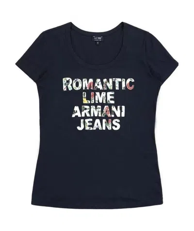 ARMANI JEANS T-SHIRT WITH ROUND NECK AND SHORT SLEEVES