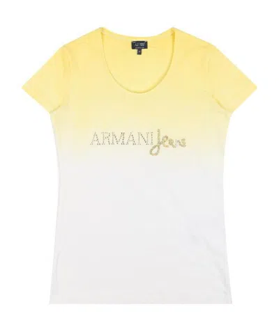 ARMANI JEANS T-SHIRT WITH ROUND NECK AND SHORT SLEEVES
