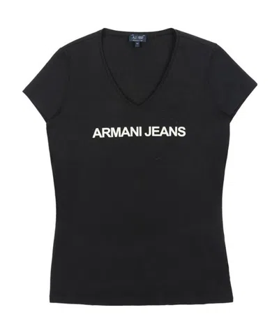 ARMANI JEANS V-NECK LOGO T-SHIRT