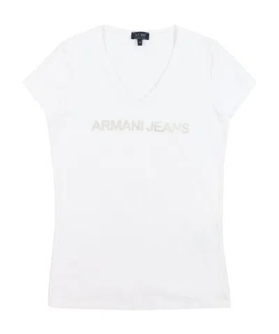 ARMANI JEANS V-NECK LOGO T-SHIRT