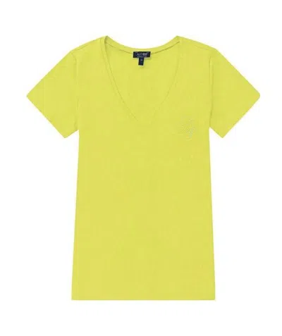 ARMANI JEANS V-NECK SHORT-SLEEVED T-SHIRT