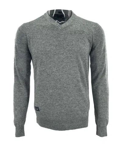 ARMANI JEANS V-NECK LONG-SLEEVED SWEATER