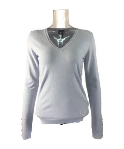 ARMANI JEANS V-NECK LONG-SLEEVED SWEATER
