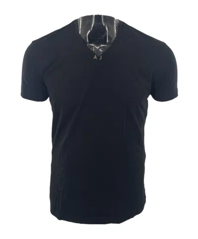 ARMANI JEANS V-NECK SHORT-SLEEVED T-SHIRT