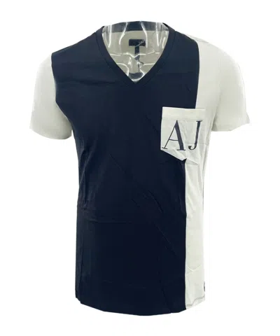 ARMANI JEANS V-NECK SHORT-SLEEVED T-SHIRT