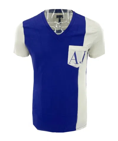 ARMANI JEANS V-NECK SHORT-SLEEVED T-SHIRT