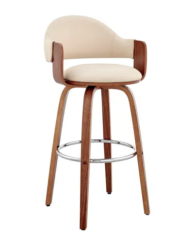 ARMEN LIVING ARMEN LIVING DAXTON 26IN WALNUT WOOD BAR STOOL