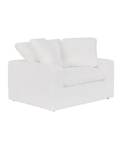 ARMEN LIVING LIBERTY 51.5" UPHOLSTERED CHAIR AND A HALF