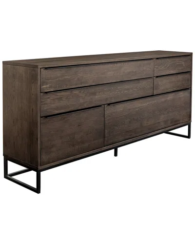 ARMEN LIVING ARMEN LIVING NEVADA RUSTIC OAK WOOD SIDEBOARD
