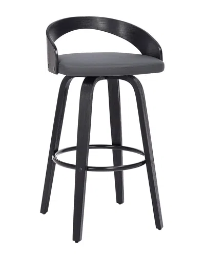 ARMEN LIVING ARMEN LIVING SONIA 30IN BAR HEIGHT SWIVEL WOOD BAR STOOL