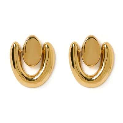ARMS OF EVE WOMEN'S APOLLO GOLD EARRINGS