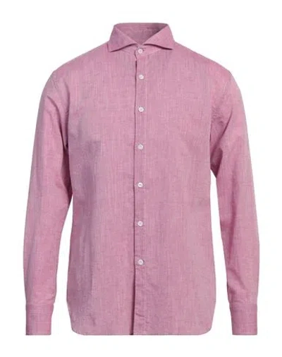ARPÈGE HERITAGE ARPÈGE HERITAGE MAN SHIRT MAUVE SIZE M COTTON