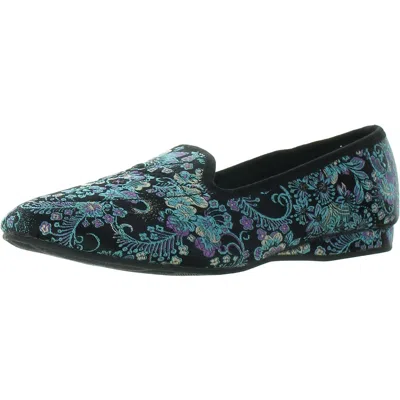 ARRAY WOMENS SOLID SYNTHETIC FLAT SHOES