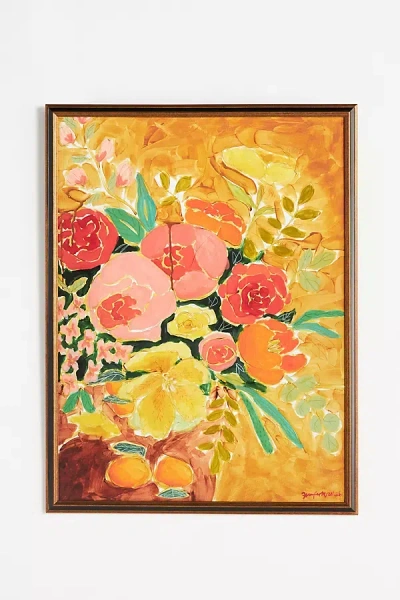 ARTFULLY WALLS FLORAL VARIATION NO.9 WALL ART