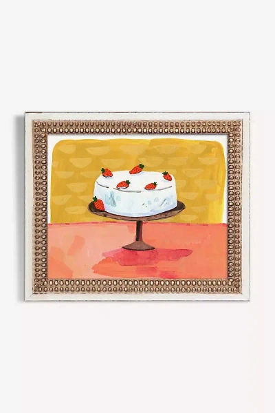 ARTFULLY WALLS STRAWBERRY CAKE WALL ART