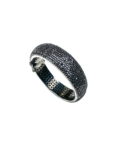 ARTHUR MARDER FINE JEWELRY ARTHUR MARDER FINE JEWELRY SILVER BLACK SPINEL BANGLE