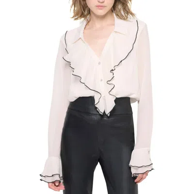 AS B Y DF AS BY DF NINA BLOUSE