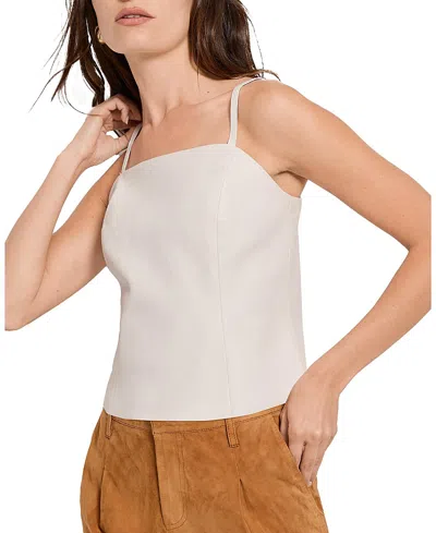 AS BY DF AS BY DF PENNY RECYCLED LEATHER CAMI TOP