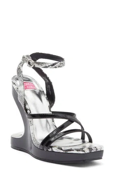 ASHLEY KAHEN ASHLEY KAHEN MAMA MIA CUTOUT WEDGE SANDAL