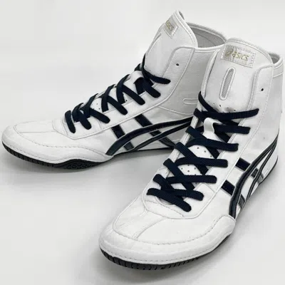 ASICS 1083A001 ASICS WRESTLING SHOES WHITE×NAVY×SILVER EX-EO SUCCESSOR [US7.5-11.5]