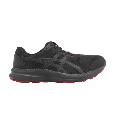 ASICS GEL CONTEND 8 4E WIDE 'BLACK RED'