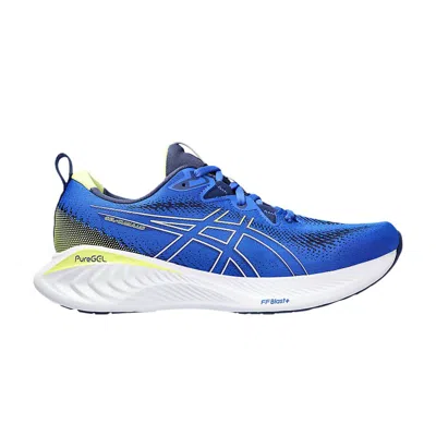 ASICS GEL CUMULUS 25 'ILLUSION BLUE GLOW YELLOW'